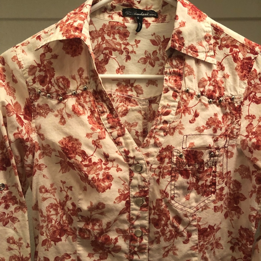 Rose Cowgirl Long Sleeve Shirt